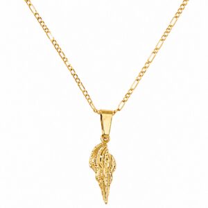 Florida conch necklace 22''