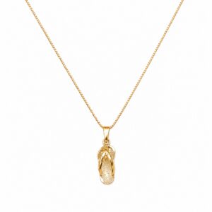 Chancleta necklacke 18''