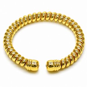coiled cuff bracelet