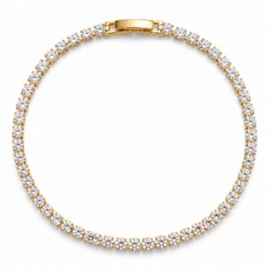 fine tennis bracelet 7"