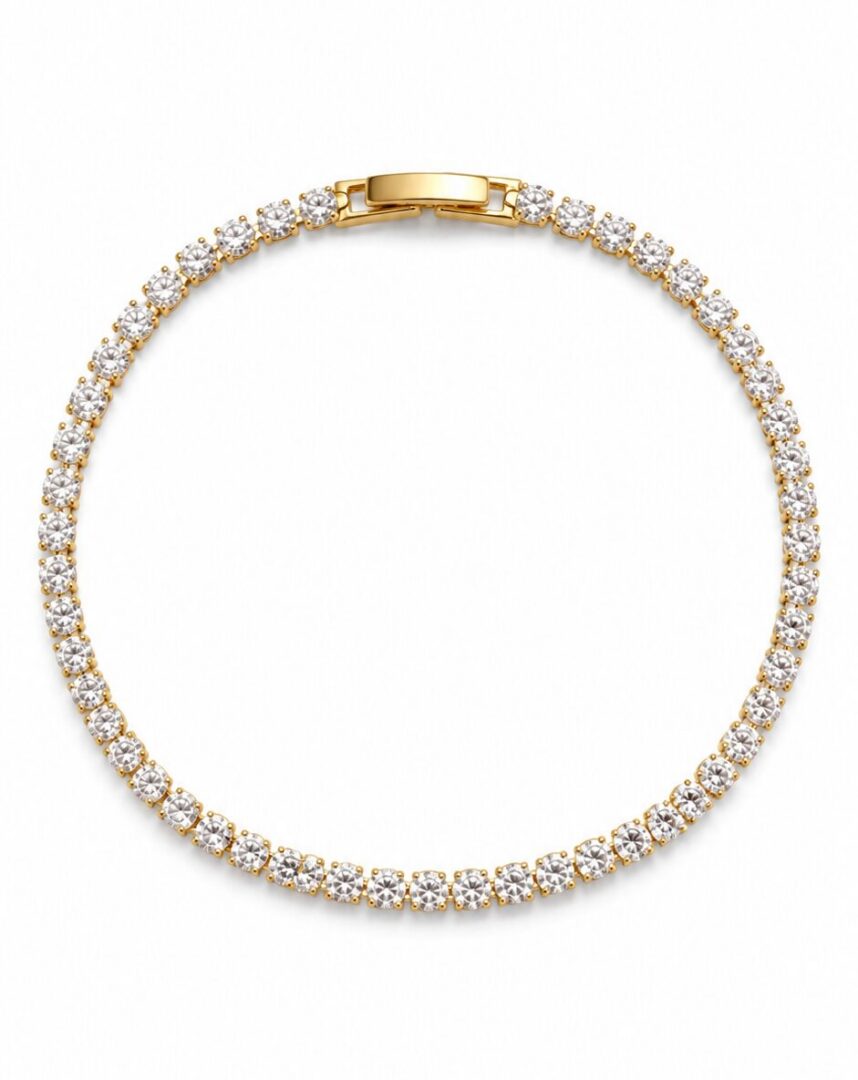 fine tennis bracelet 7"
